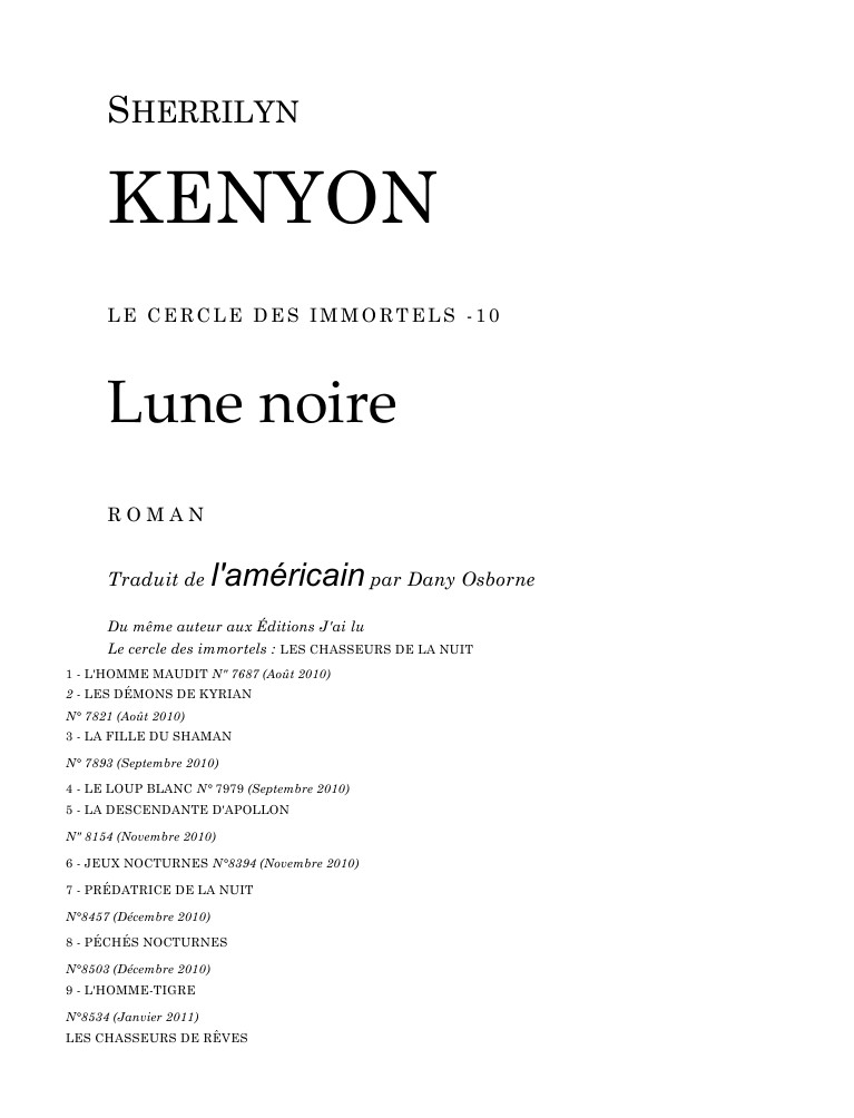 Lune noire