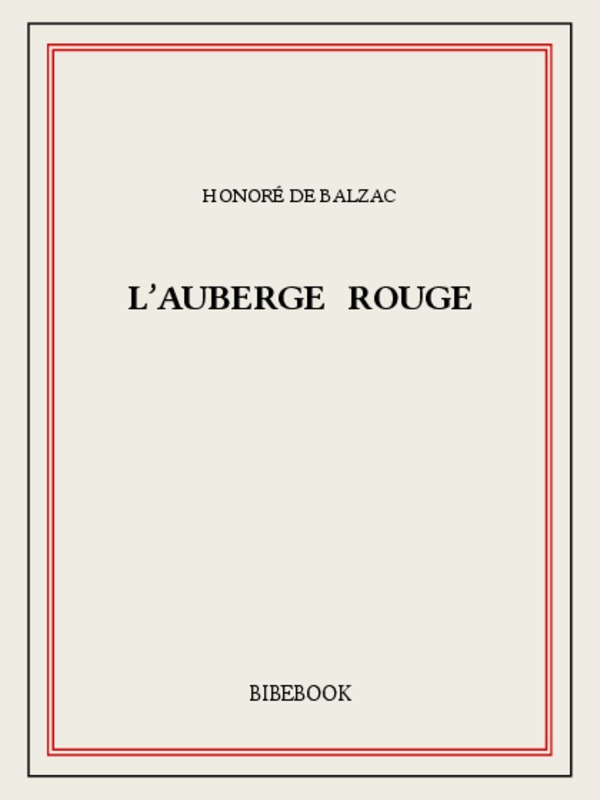 L’auberge rouge