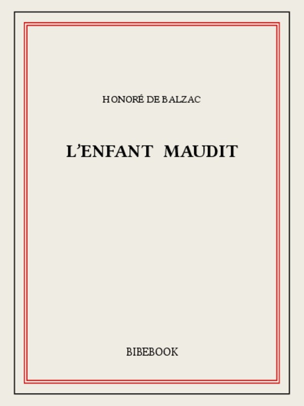 L’enfant maudit