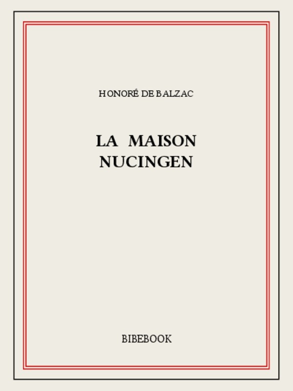 La maison Nucingen