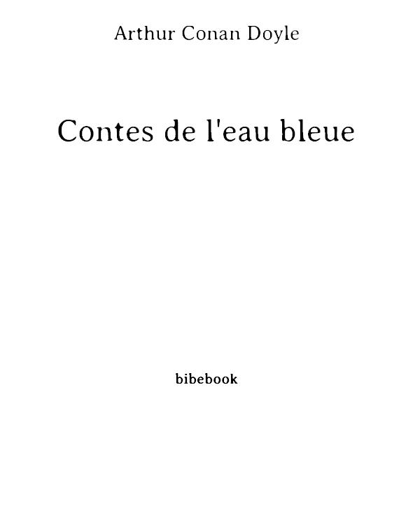 Contes de l'eau bleue