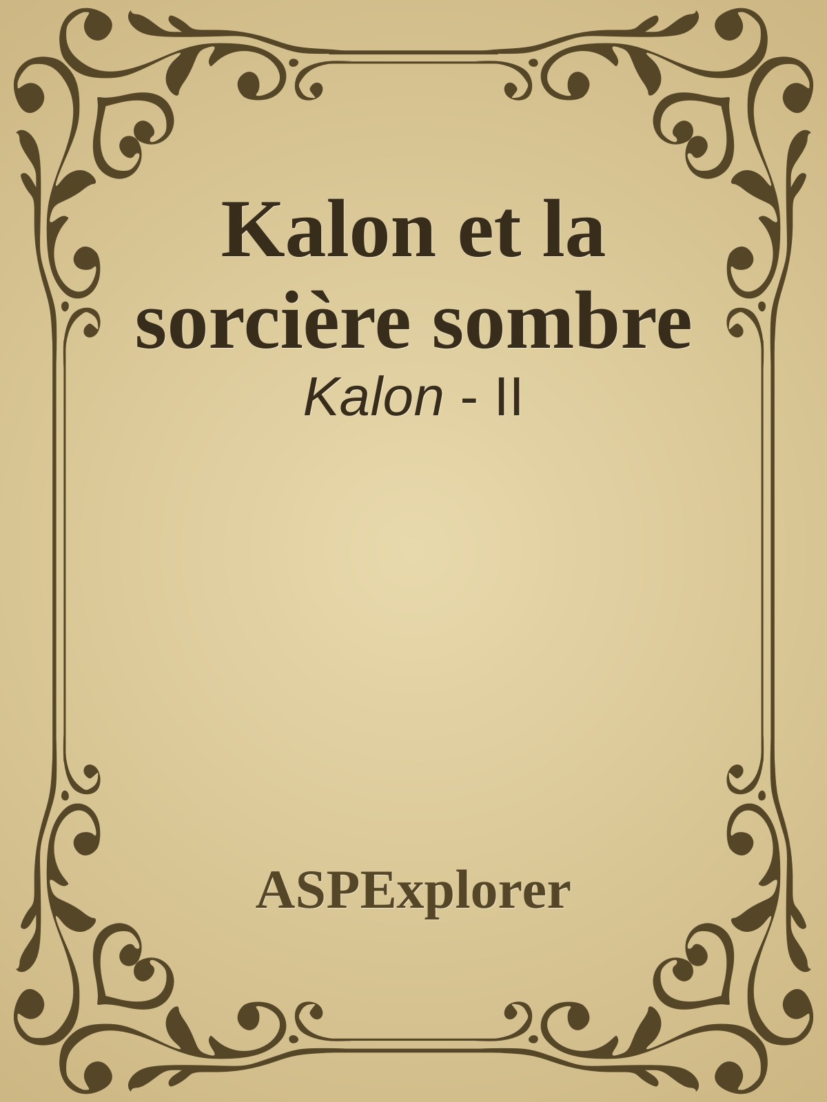 Kalon et la sorcière sombre