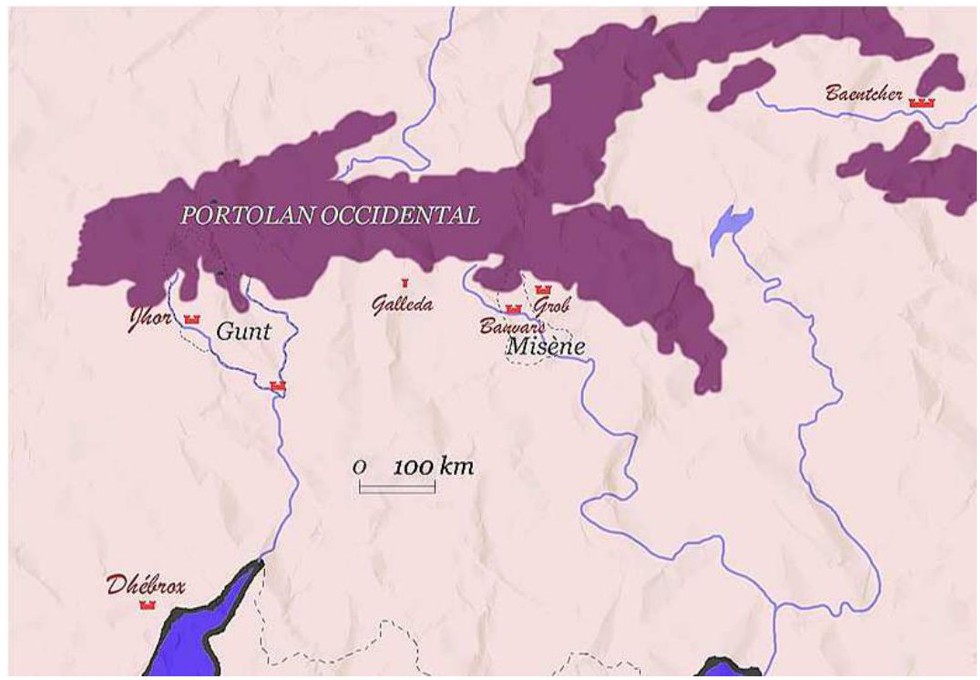 MAP : La carte du monde de Morgoth