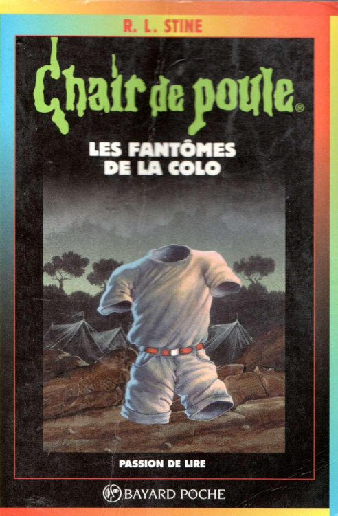 Chair de poule - N° 32 - Les fantômes de la colo