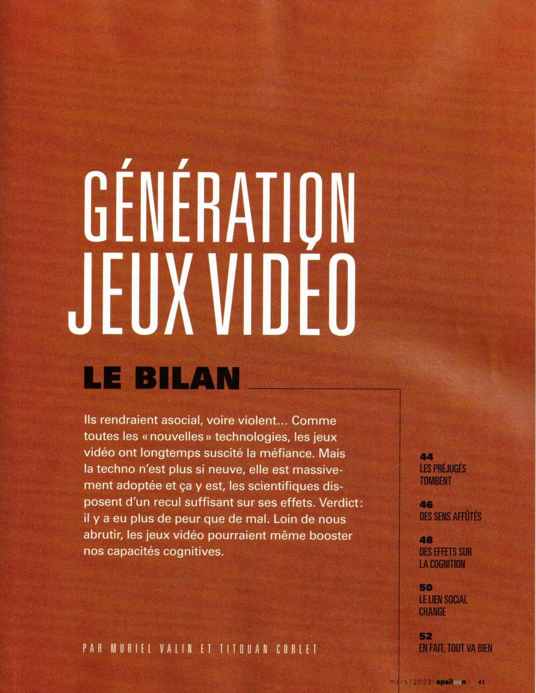 Generation Jeux Video